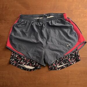 Nike drifit WOMENS athletic/run shorts with built in liner.